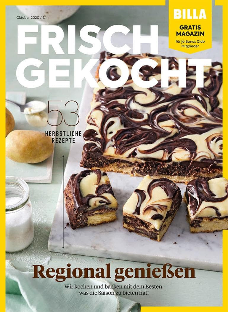 "Frisch gekocht" Kundenmagazin Oktober 2020