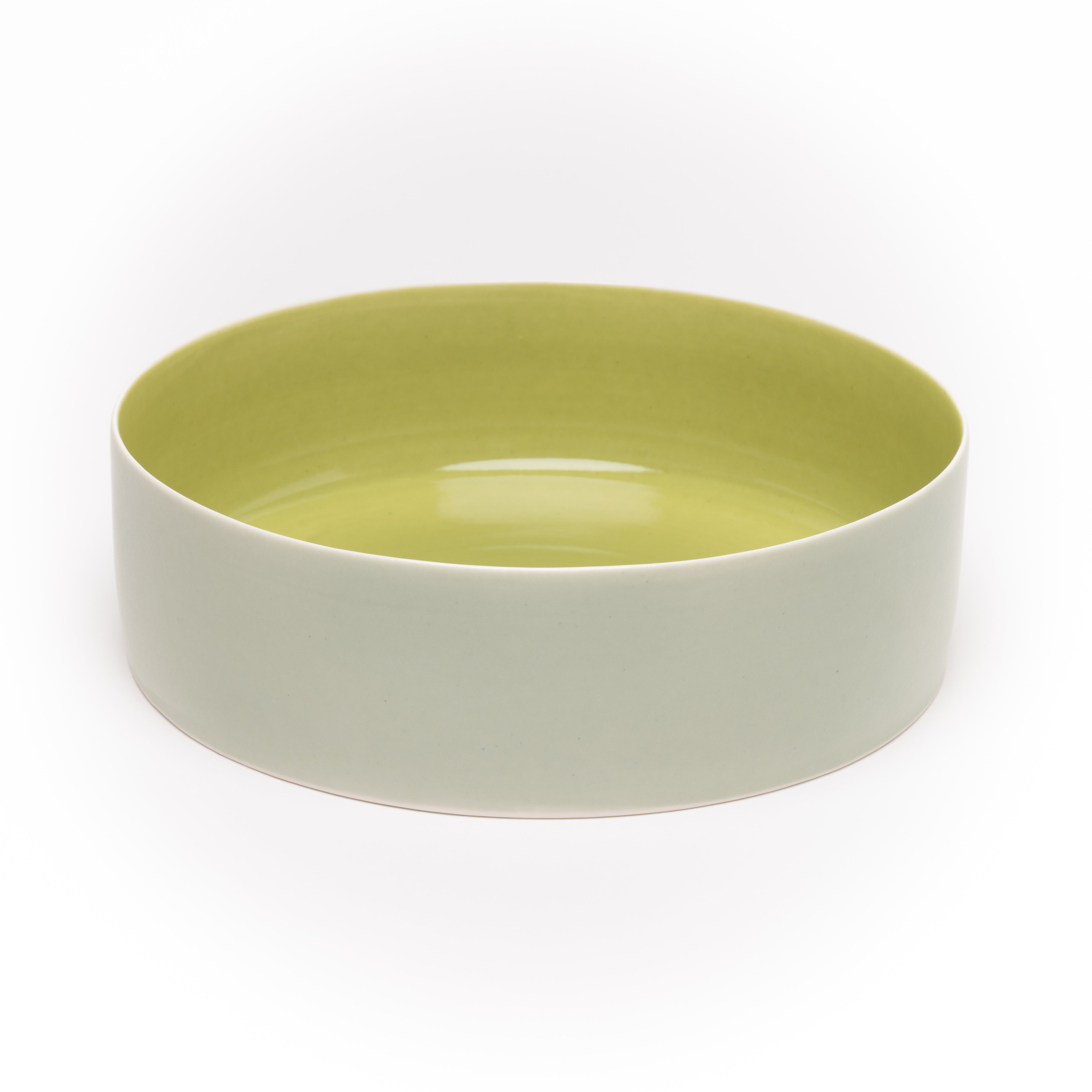 Schale bunt zylindrisch D 29, H 8,5 cm - bon ton
