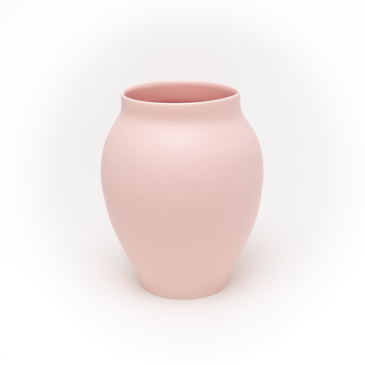 Porzellanvase bauchig bunt 16