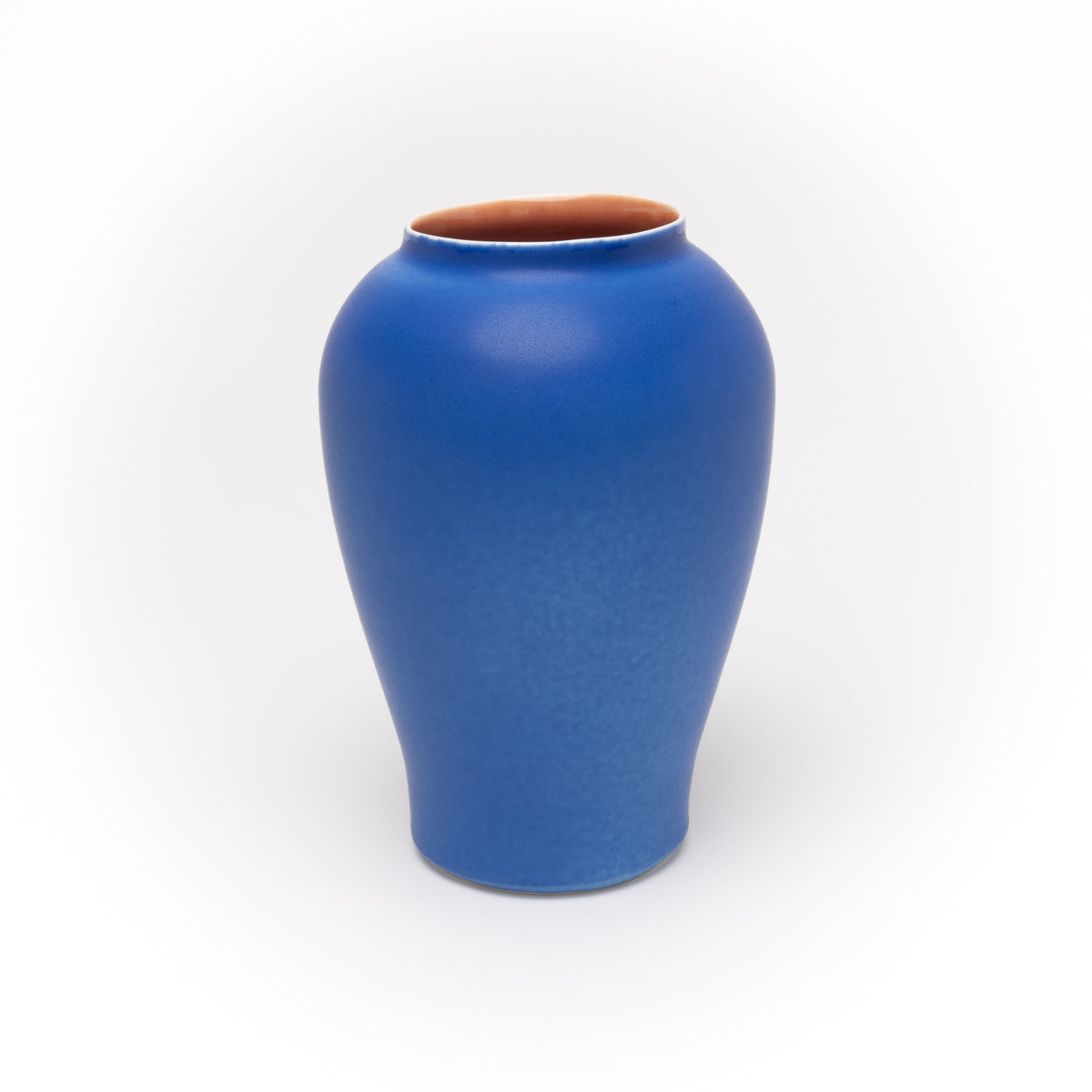 Porzellanvase bauchig bunt 17