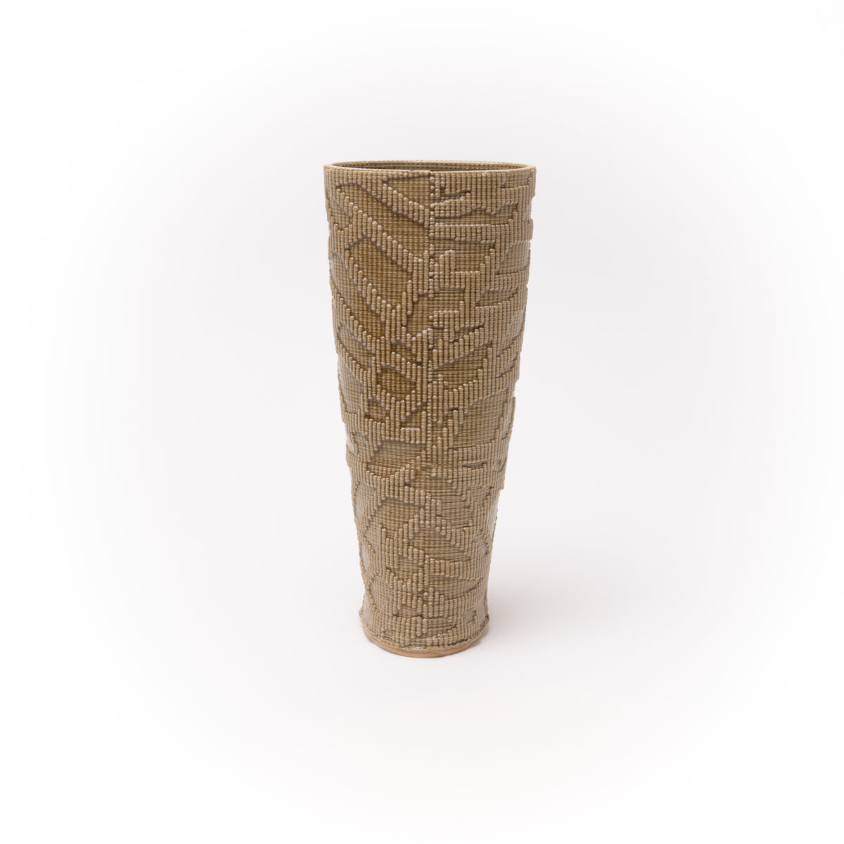 3D Printed Vase - Bamboo