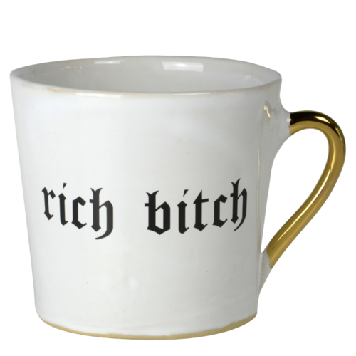 ALICE Große Tasse Glam, rich bitch