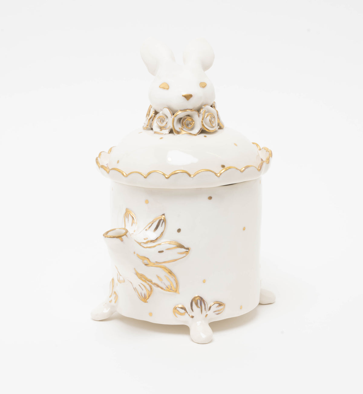 Teapot &quot;Alice&quot; from porcelain