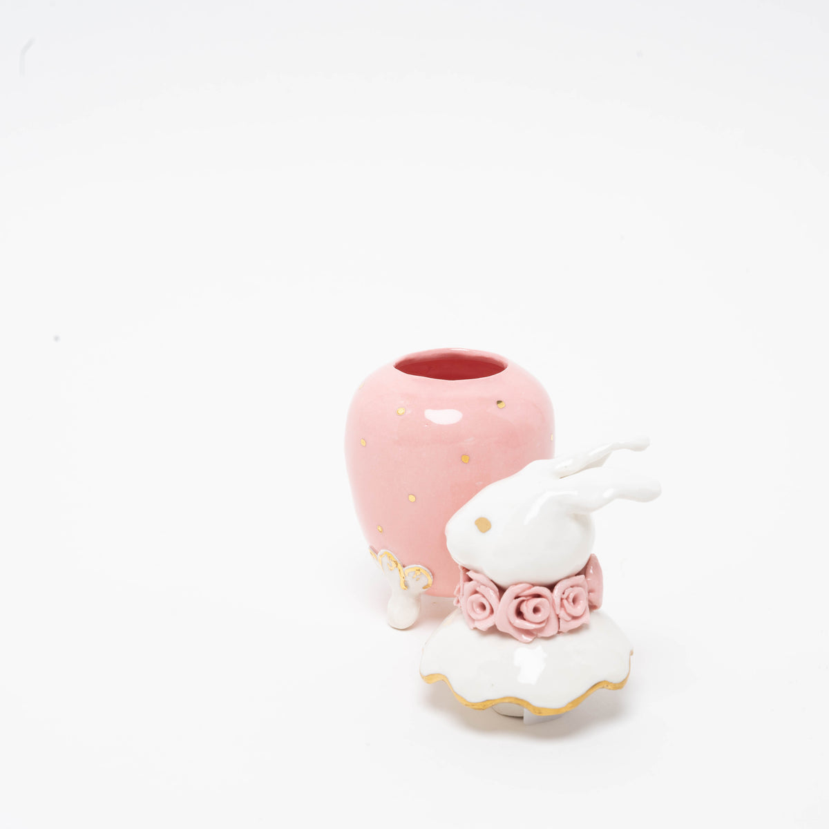 Zuckerdose &quot;Alice&quot; aus Porzellan