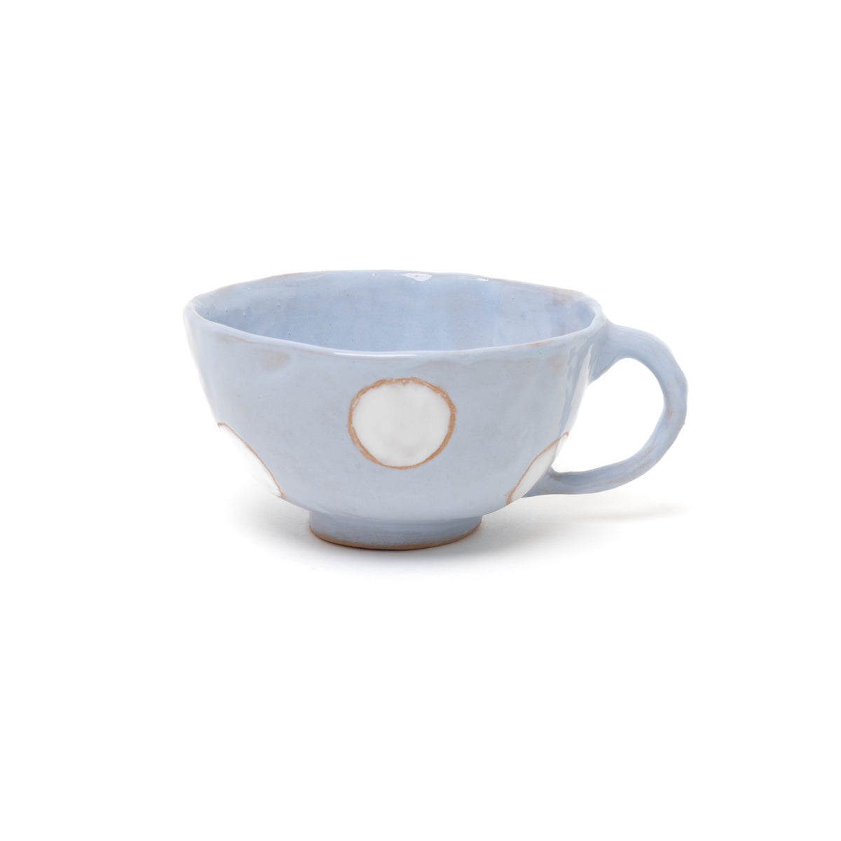 Große Tee-/Kaffeetasse aus Ton