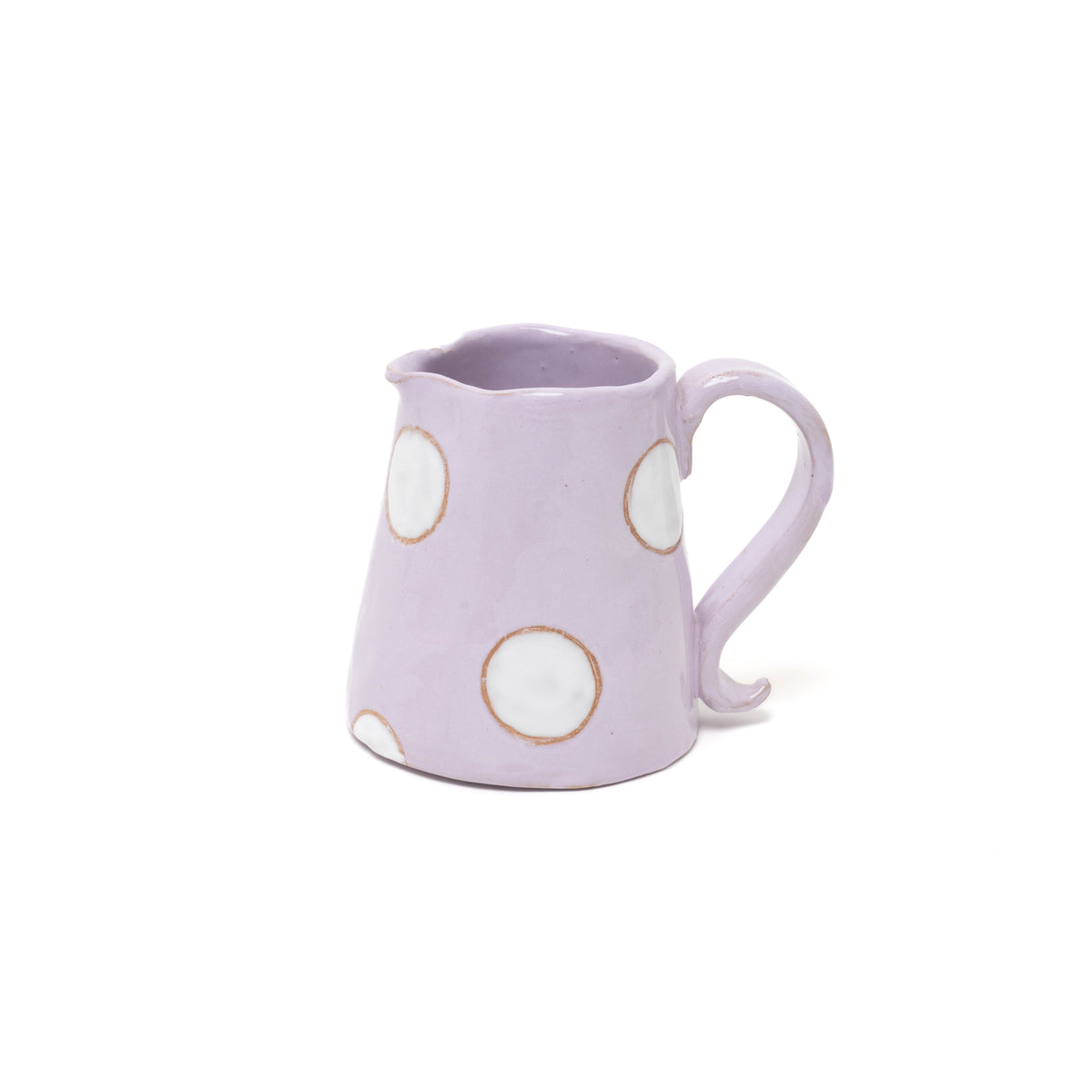 Kännchen aus Ton mit Dots