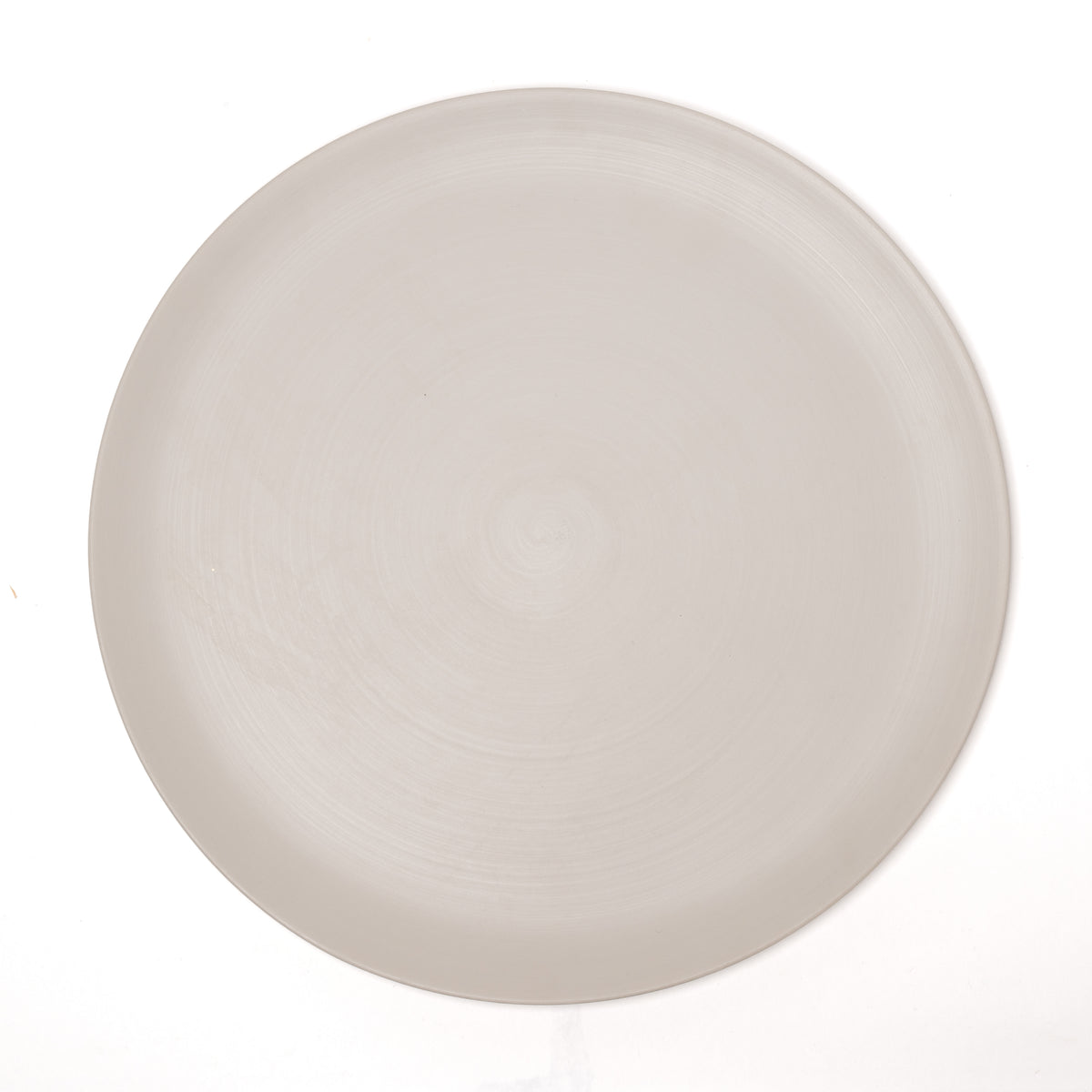 Dinner plate round peel, linen