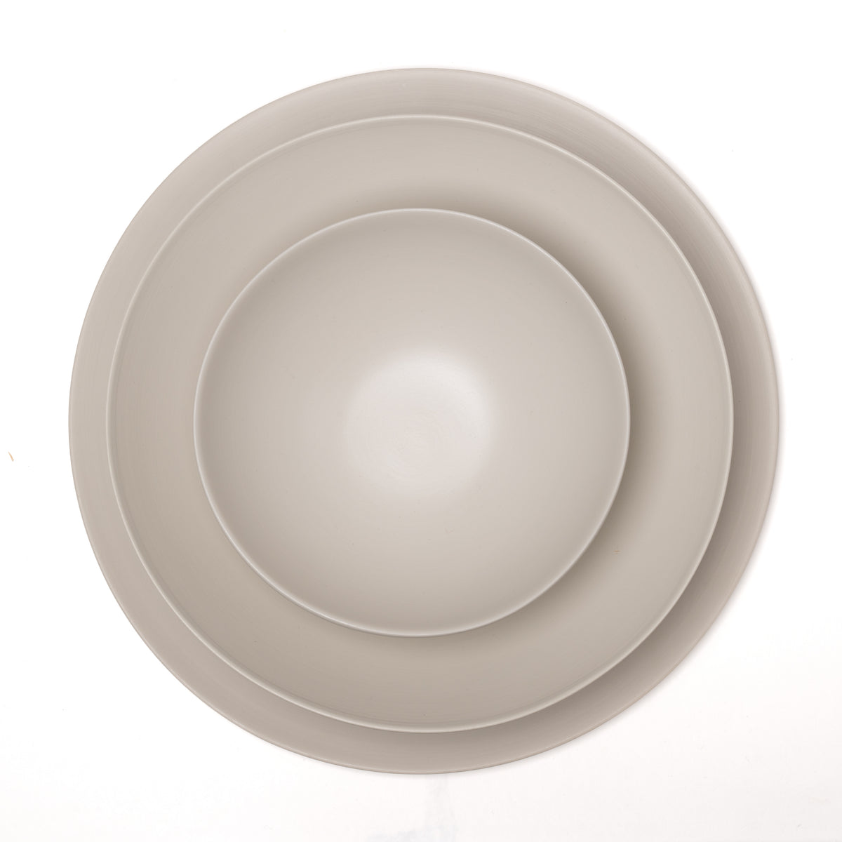 Bowl round peel, small, linen