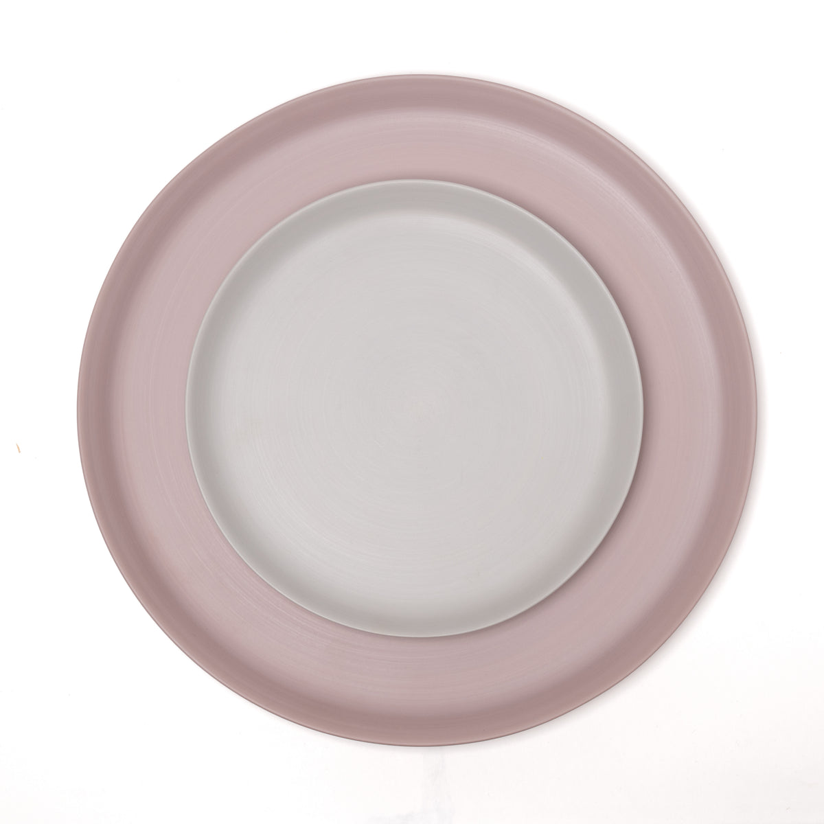 Dessert plate splash, light grey