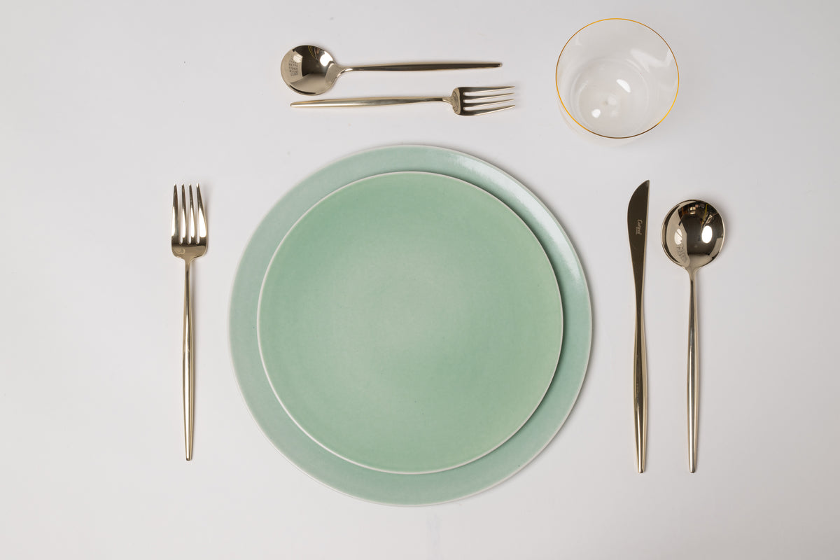 Dessertteller aus Porzellan