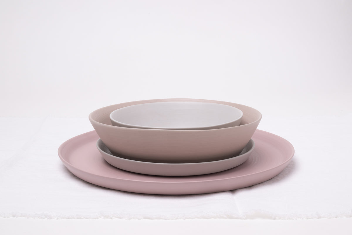 Bowl splash, light gray