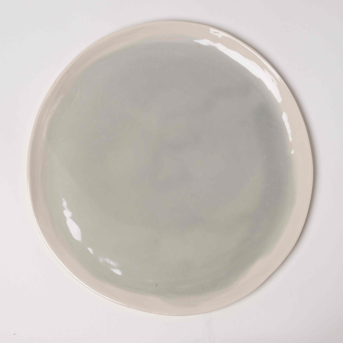 Presentation plate D31, pearl grey 5