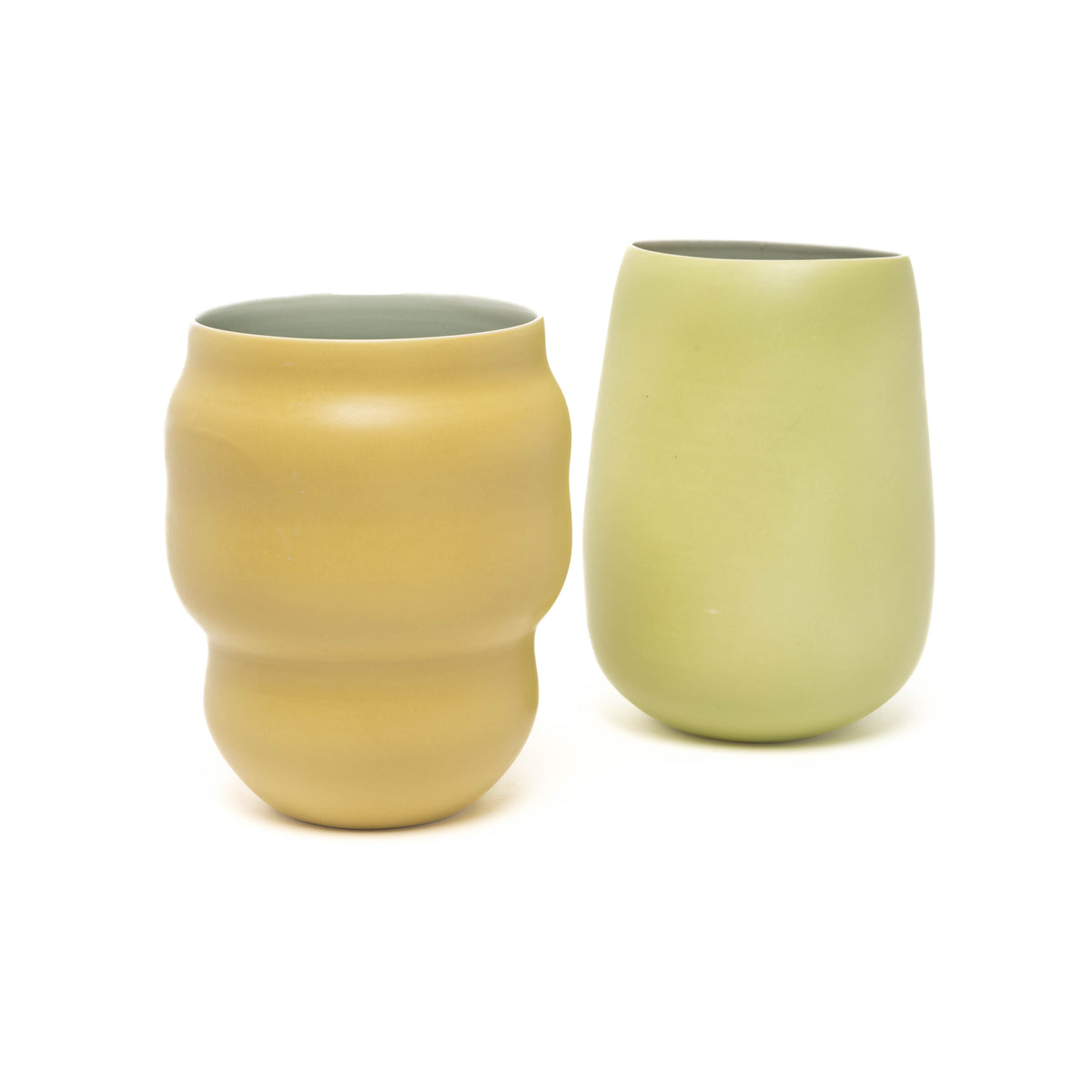 Porzellanvase bunt