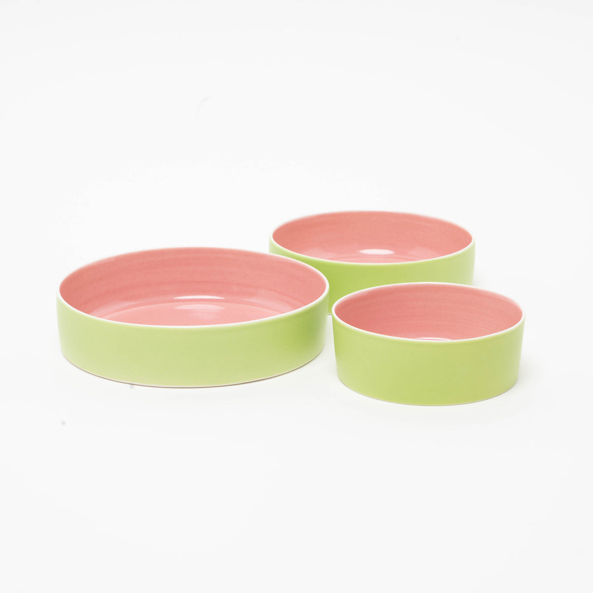 Schalen zylindrisch D 12cm, bunt