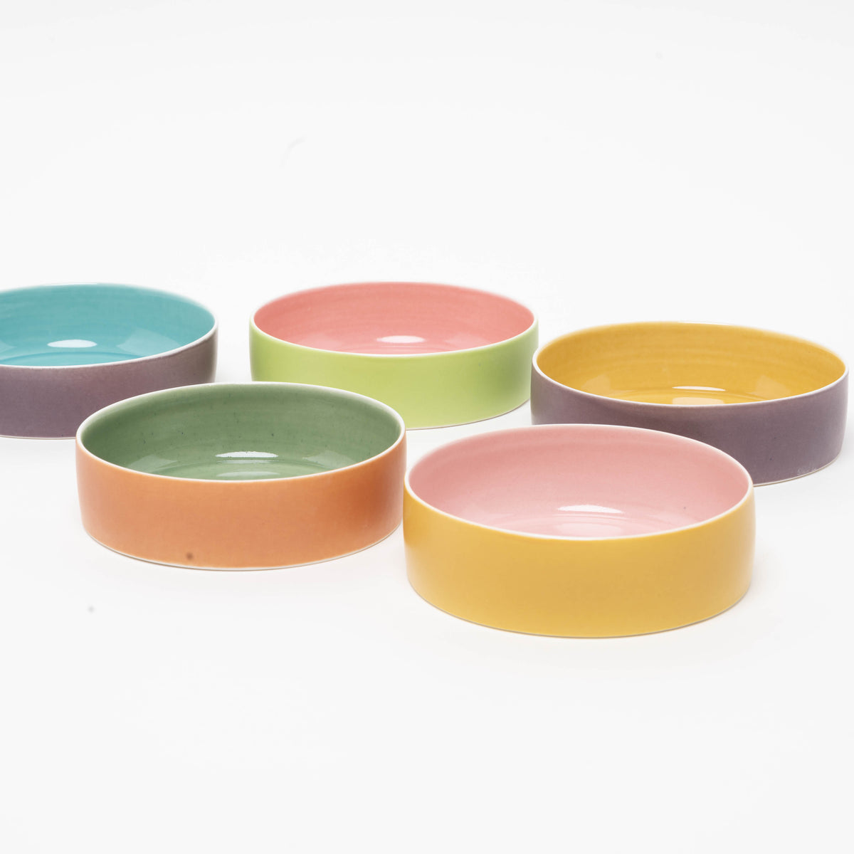 Schalen zylindrisch D 12cm, bunt