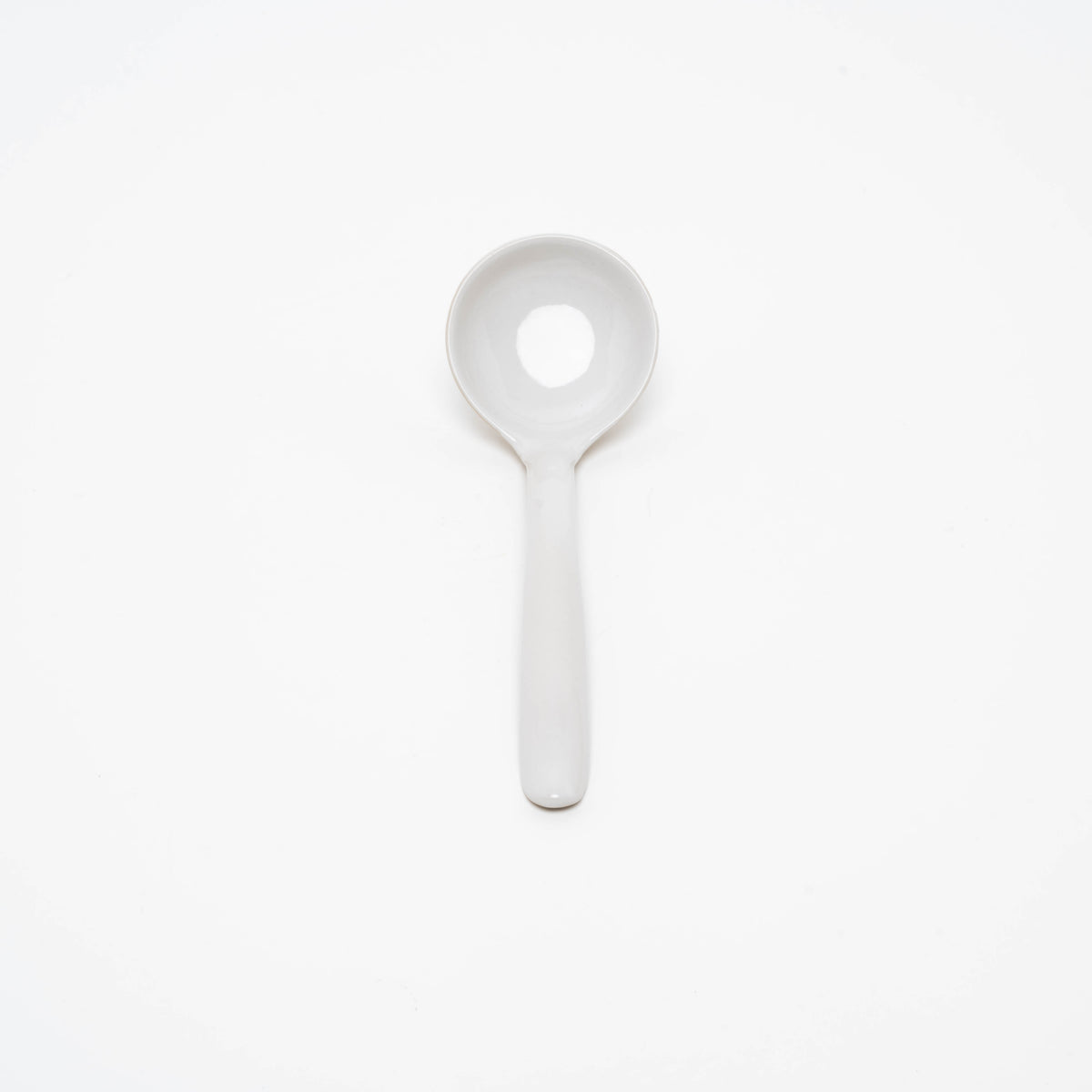 Louche grand blanc long, 27 cm 