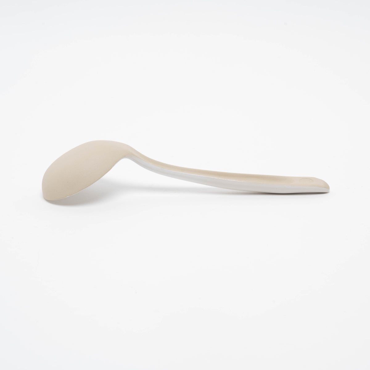 Louche grand blanc long, 27 cm 