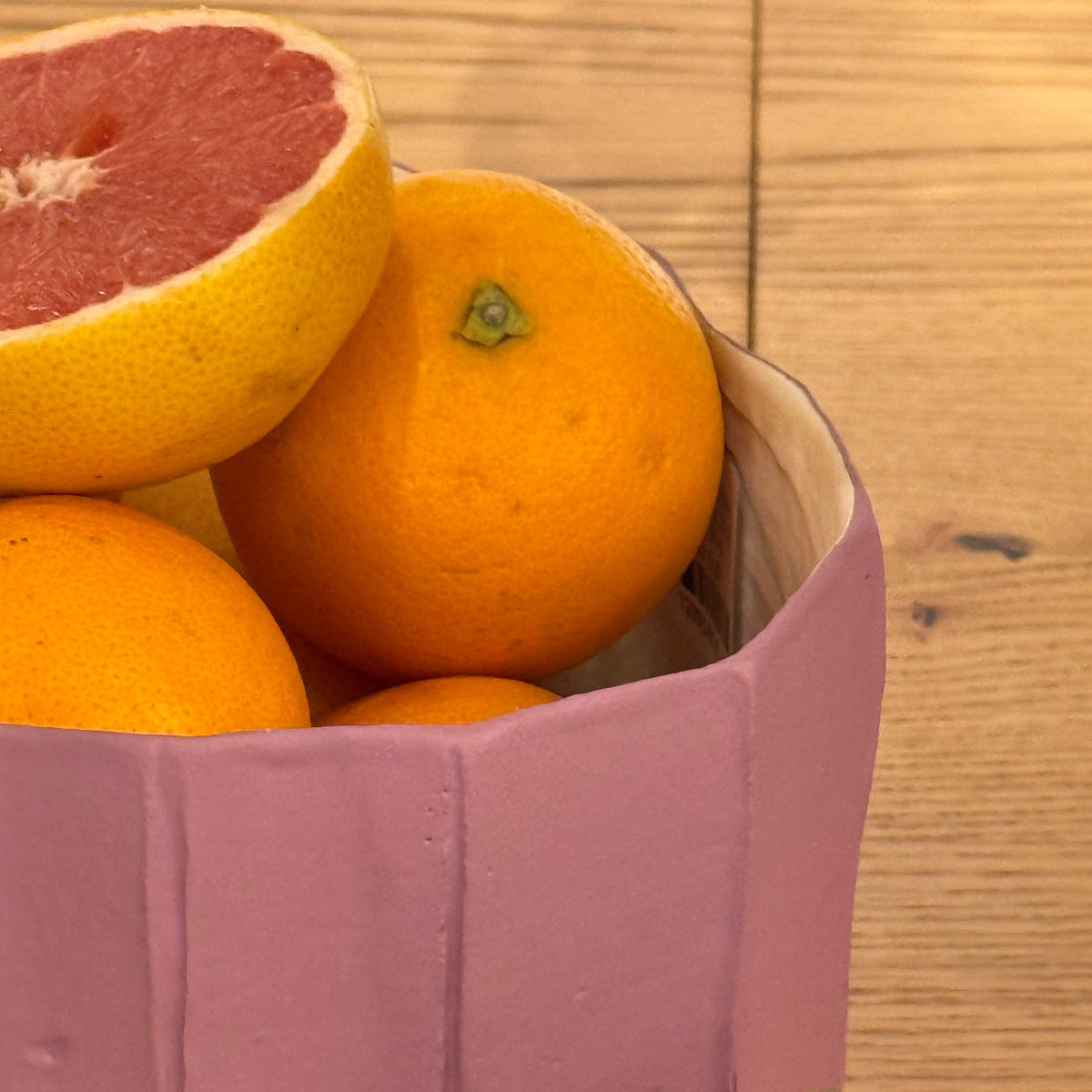 Ninfea tall, Schale aus Paperclay, D20 H12