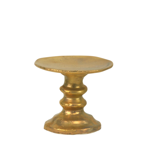 SLUMBERLAND Kuchenteller Yorck 'de Luxe', mattgold