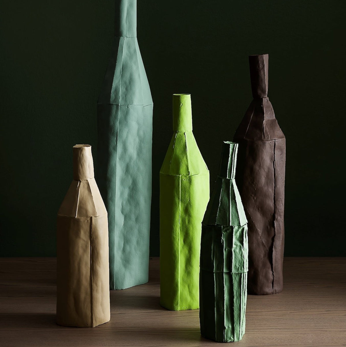 Bottle Coloured Corteccia H 40, B7 