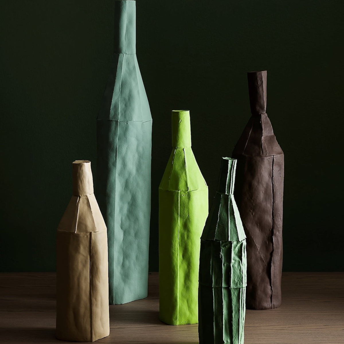 Bottle Coloured Corteccia H30, A17 