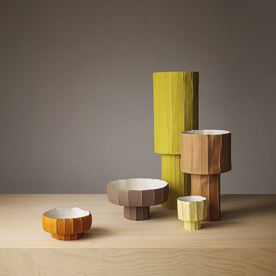 Coppa ninfea paperclay, D 12, H 10