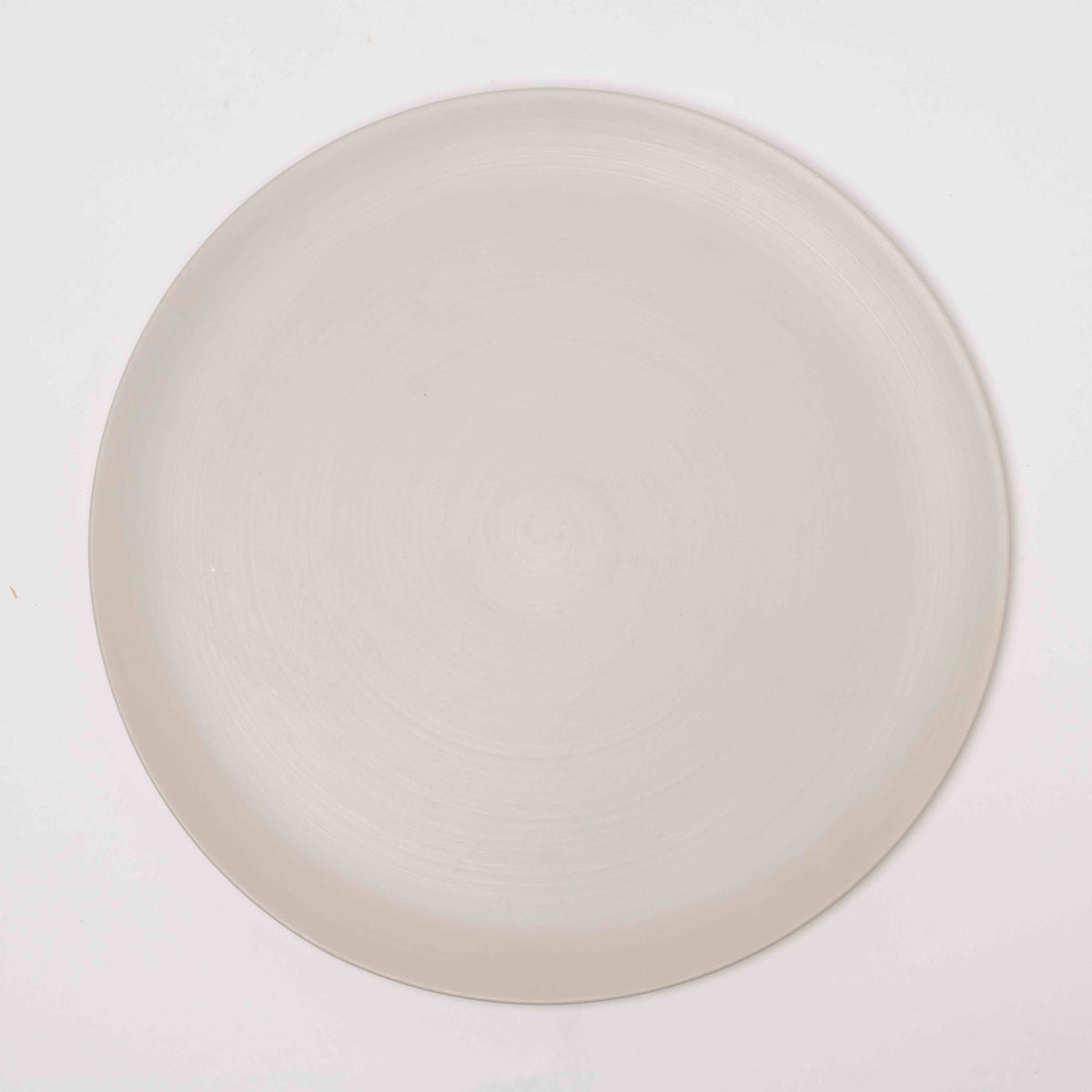 Dinner plate round peel, linen