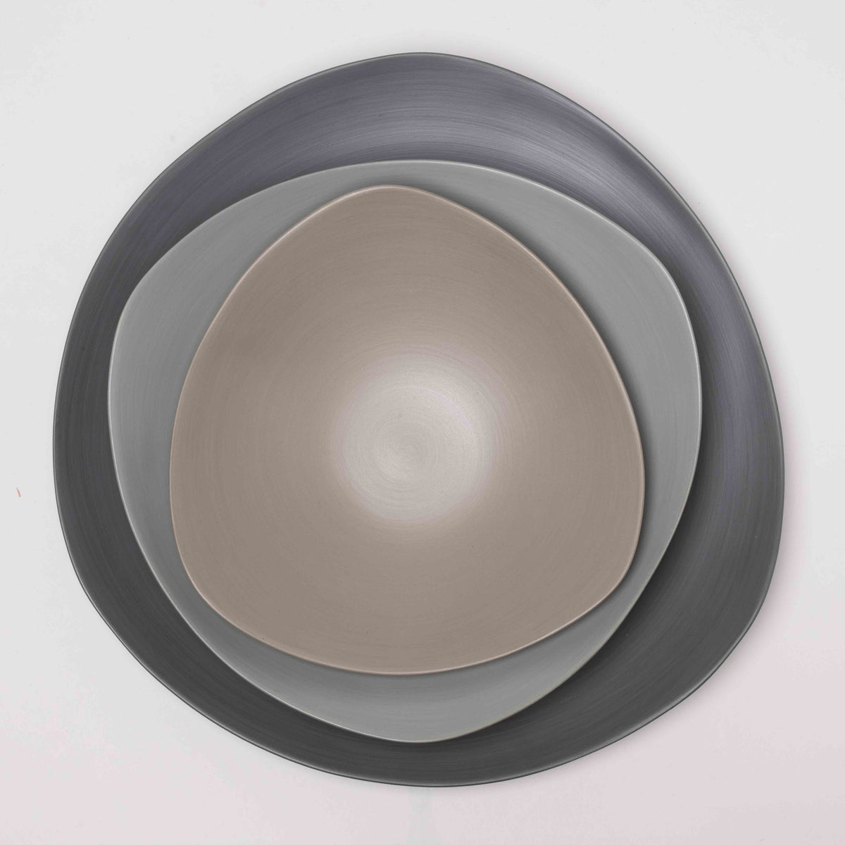 Bowl triangolo, light brown