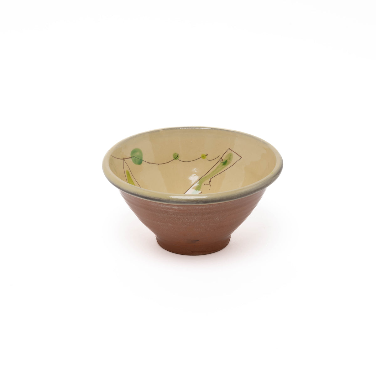 Bowl, hand painted