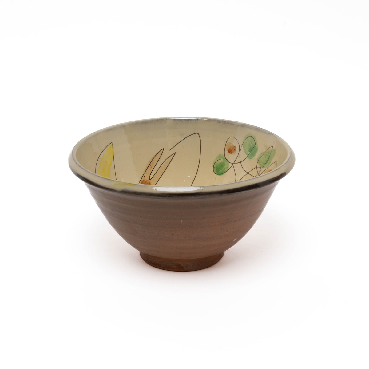 Bowl, hand painted