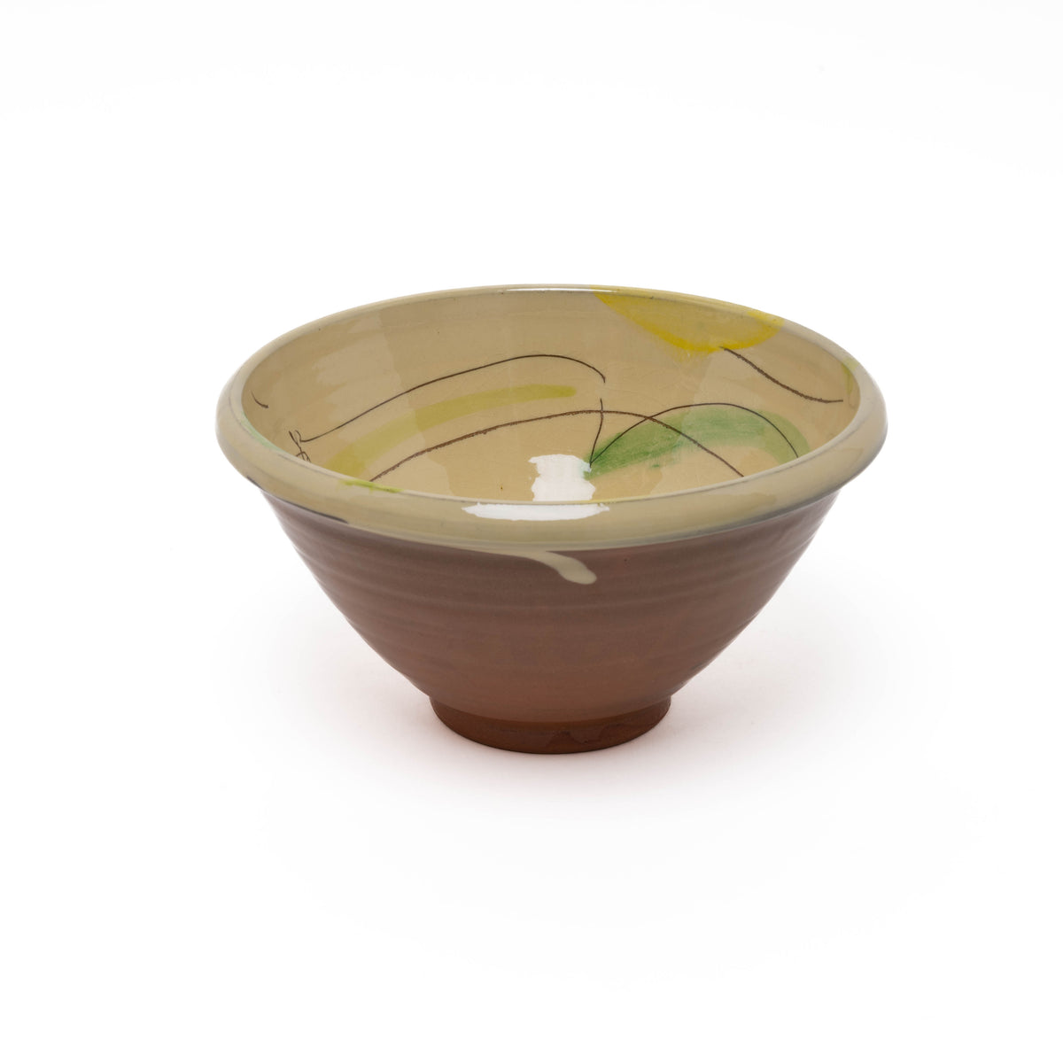 Bowl, hand painted