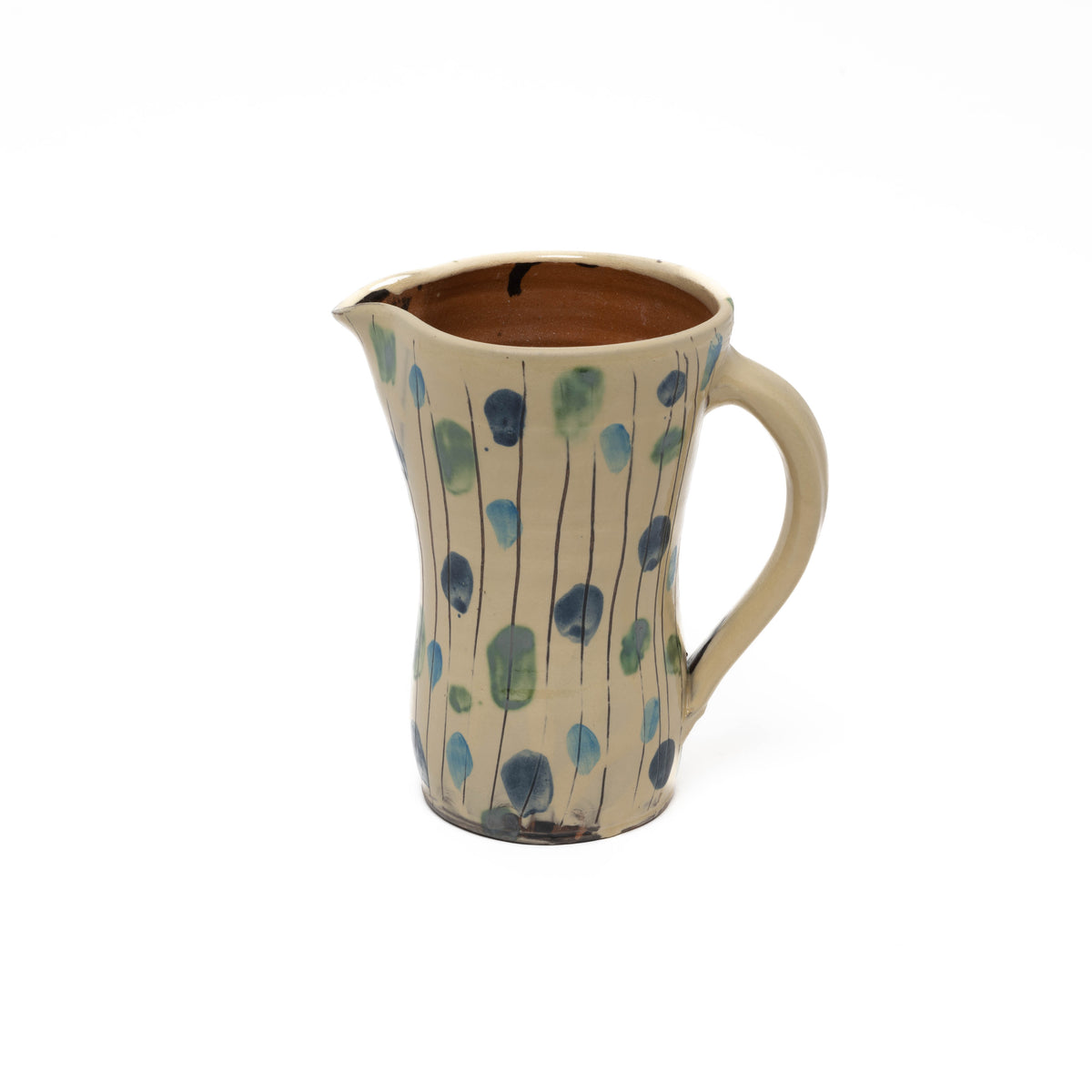 Jug, hand painted