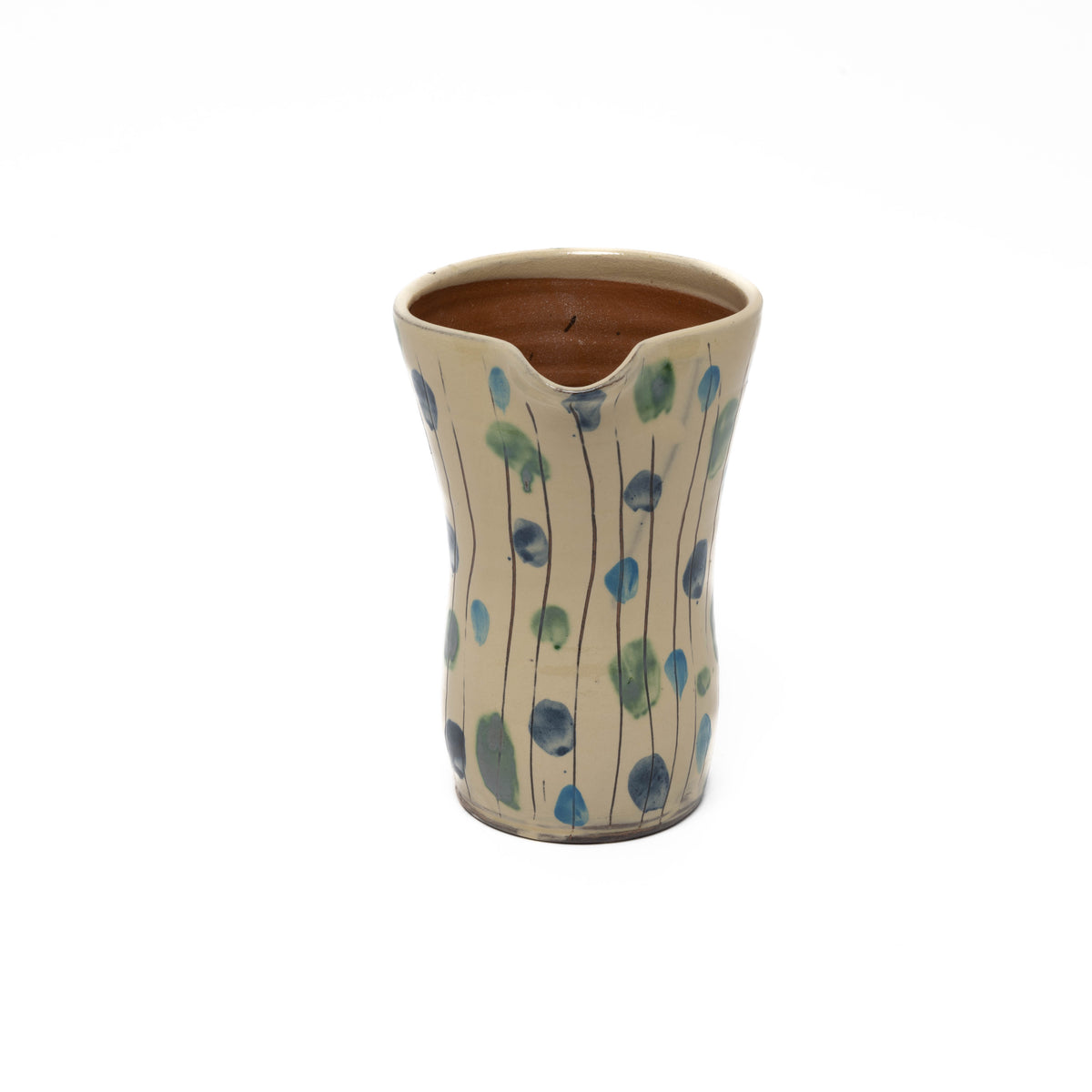 Jug, hand painted