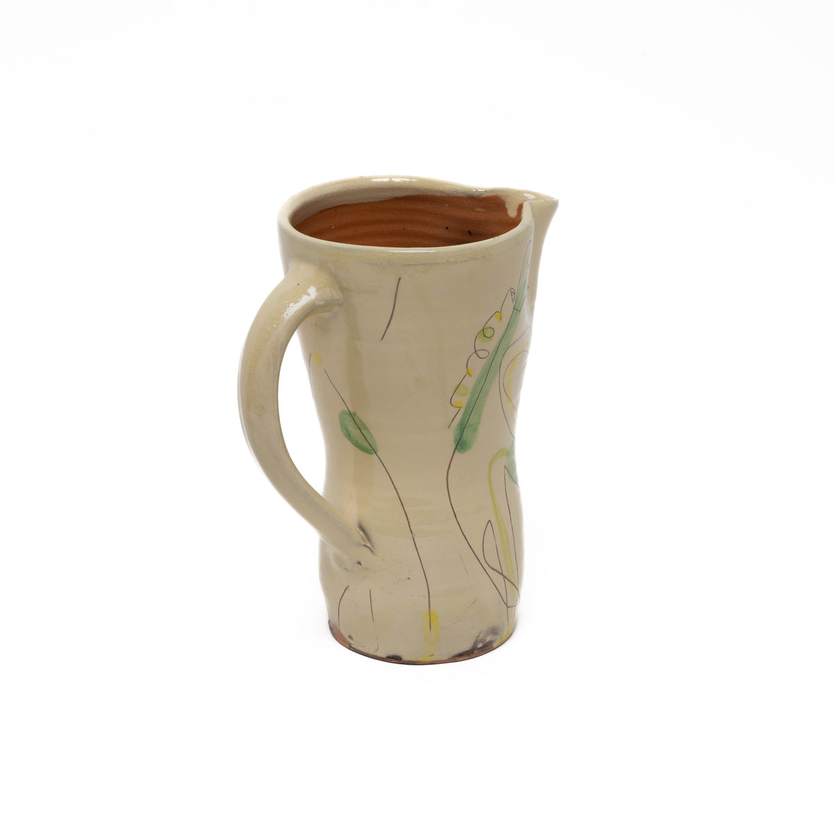 Jug, hand painted