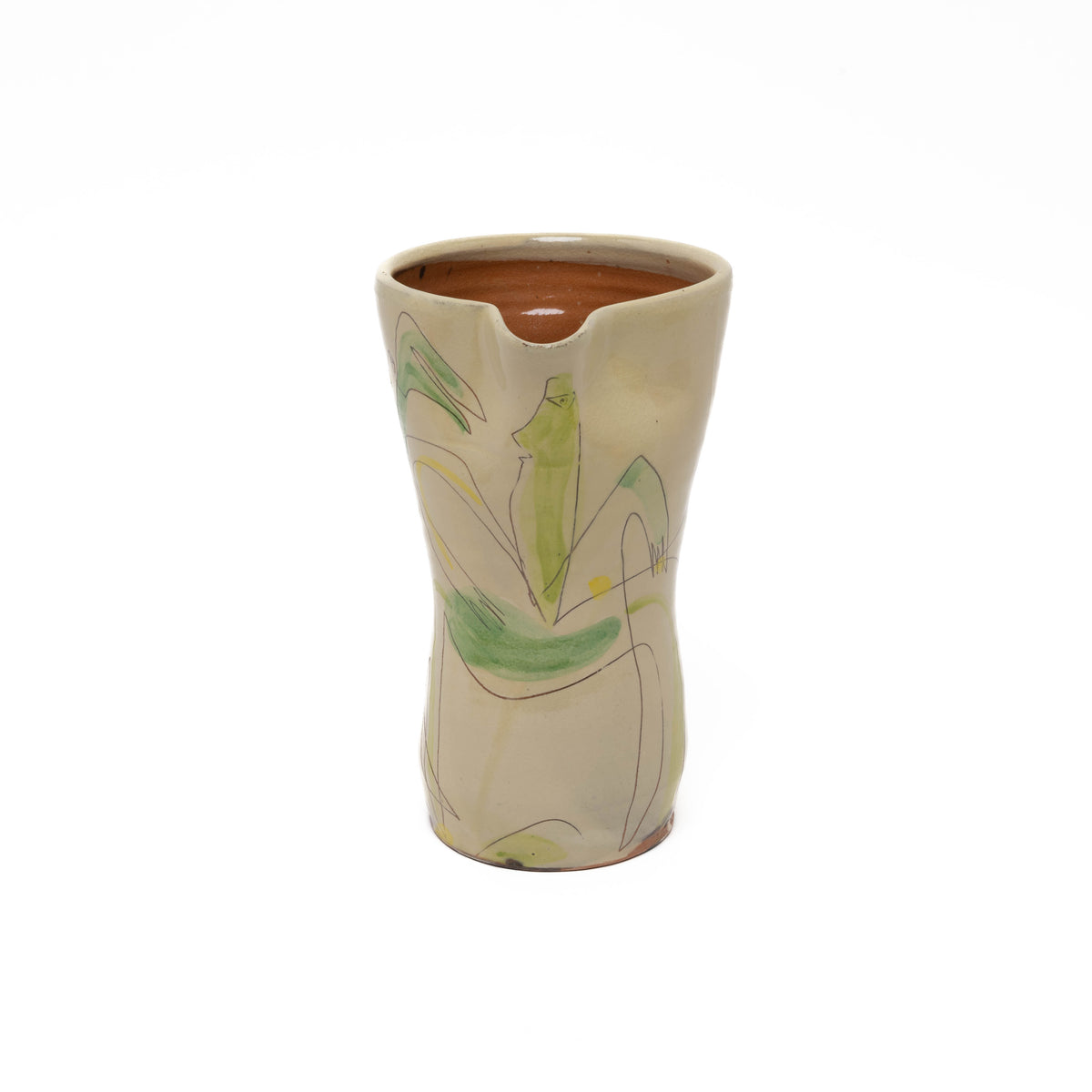 Jug, hand painted