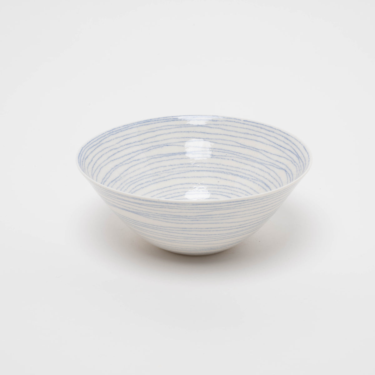 Porzellanschale blue line