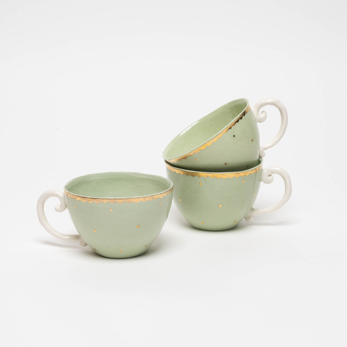 Tee-/Kaffeetasse &quot;Topolino&quot;, grün
