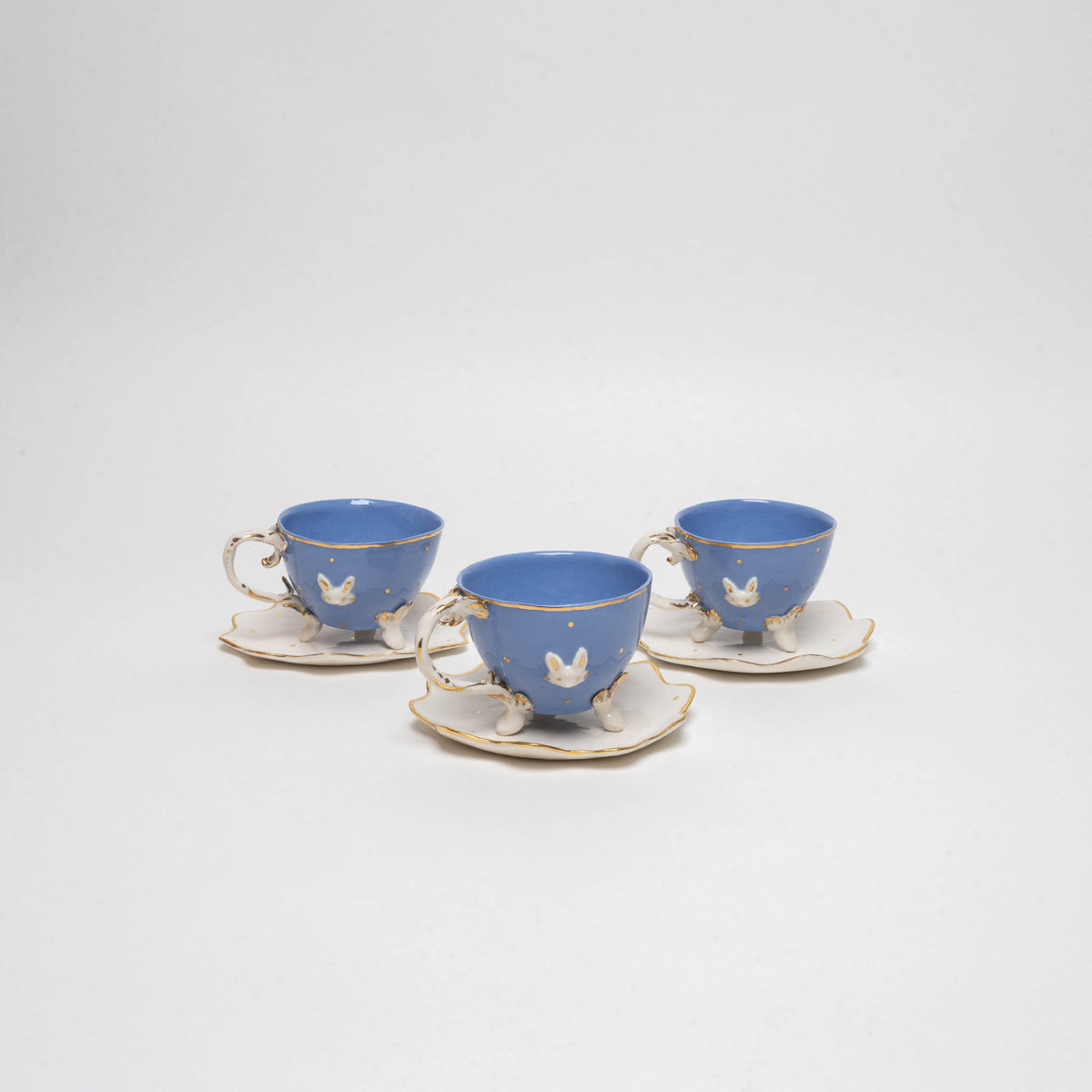 Set teacup + saucer