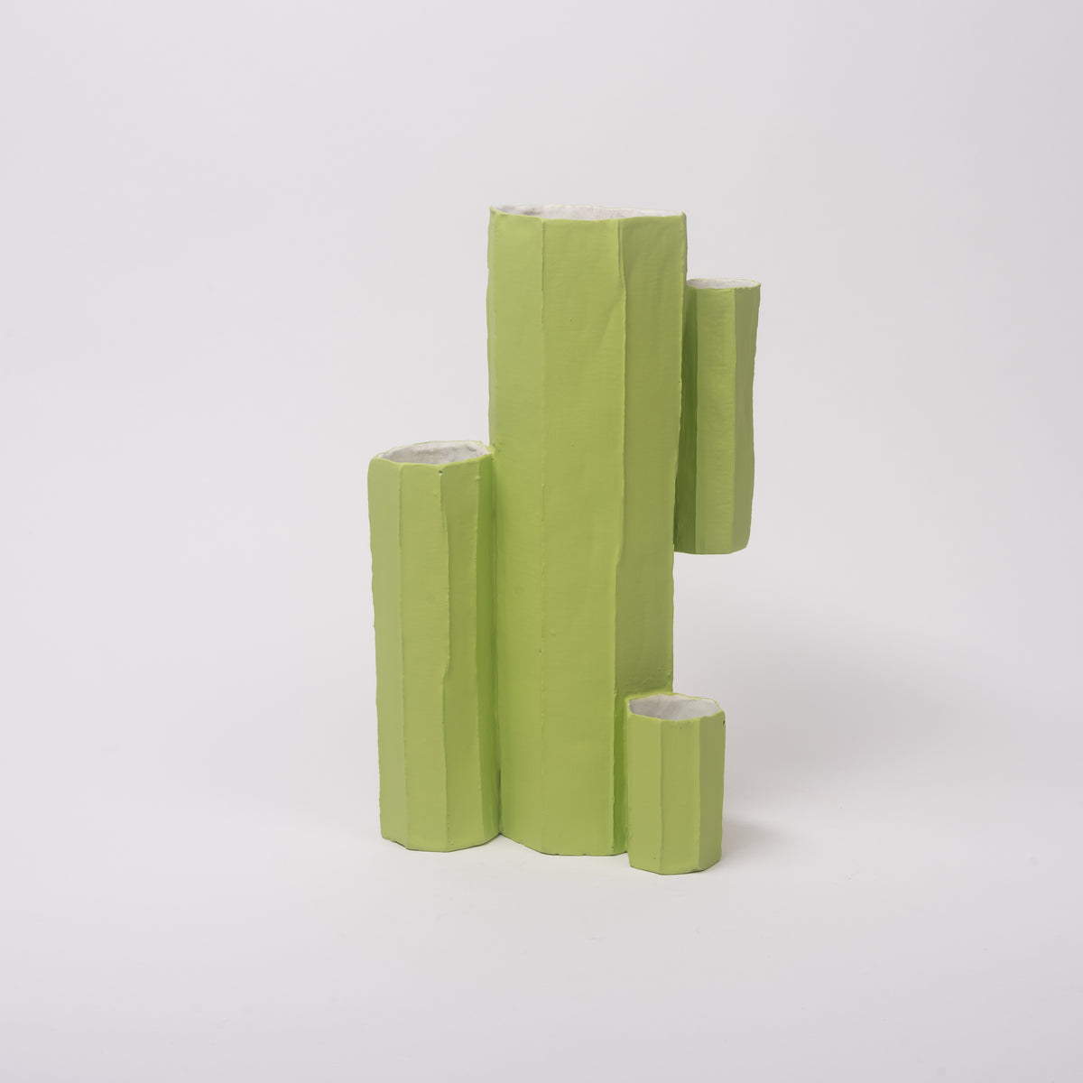 Cactus vase paperclay H 35