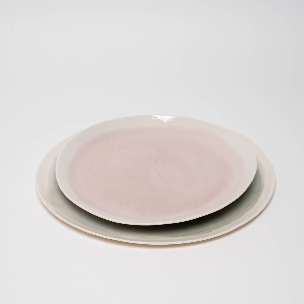 Dinner plate D28 pink powder C20