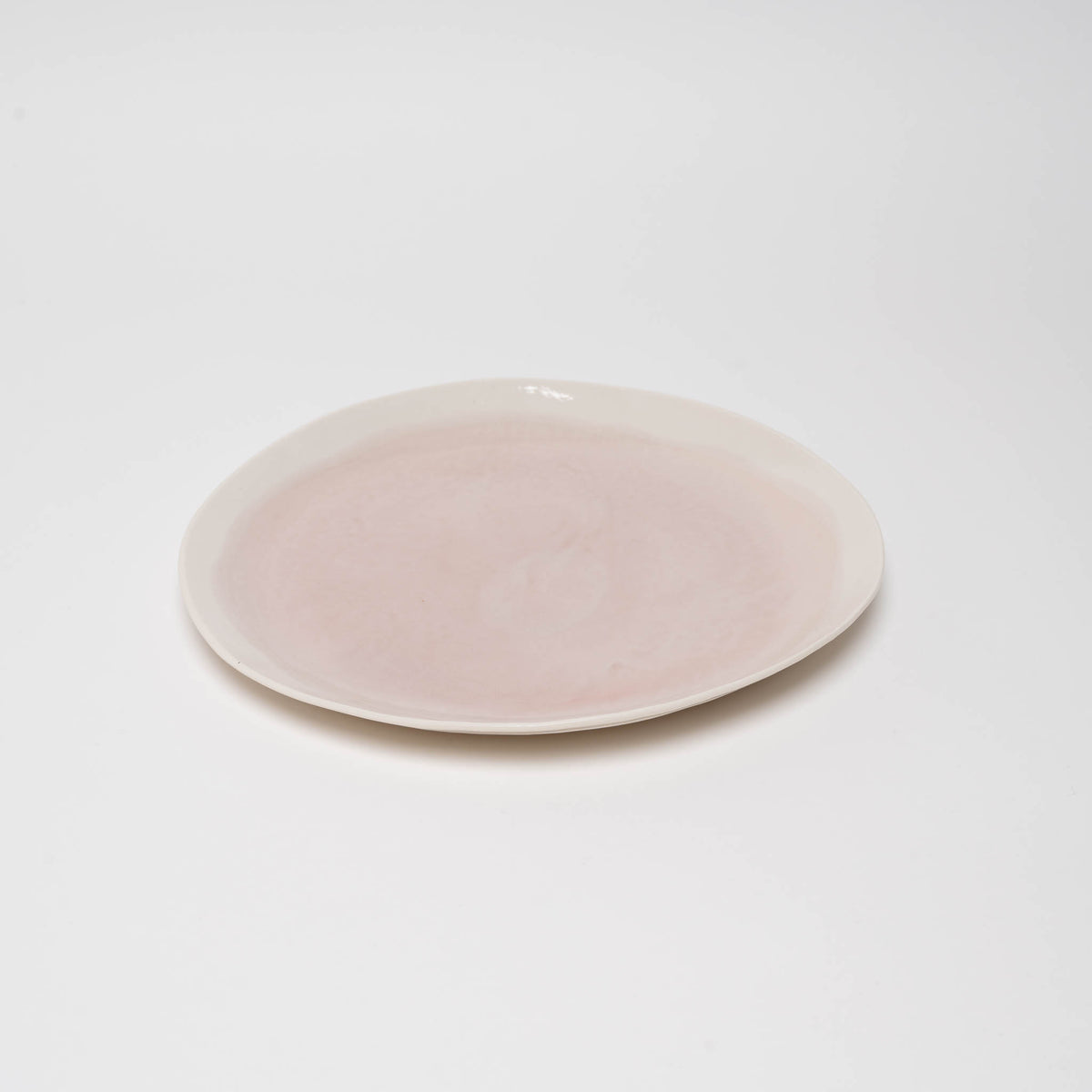 Dinner plate D28 pink powder C20