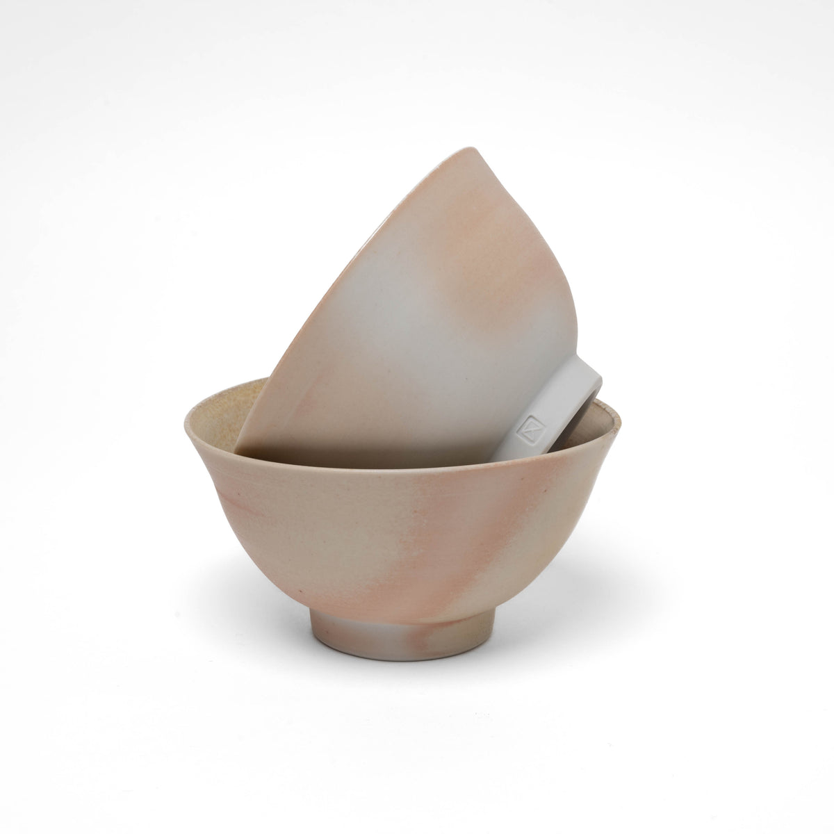 Fine porcelain Ramen bowl, Anagama