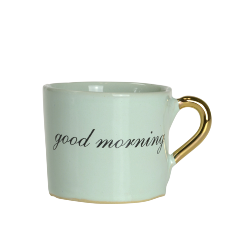 ALICE horrible little coffee cup &quot;Glam&quot;, Good morning