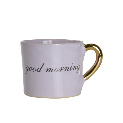 ALICE horrible little coffee cup &quot;Glam&quot;, Good morning