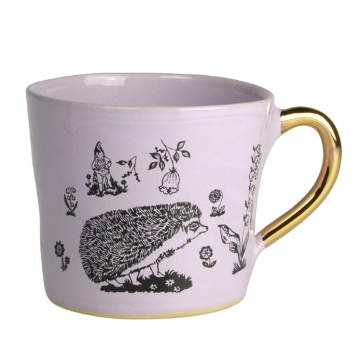 NATHALIE LÉTÉ Medium Coffee Mug Glam, Hedgehog