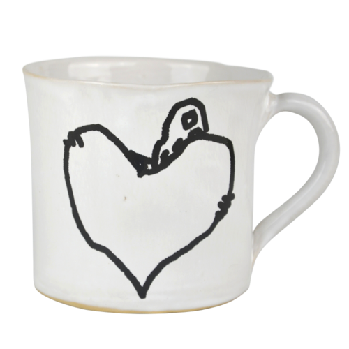 ALICE Large coffee cup Beestermöller, white